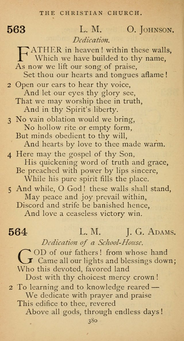 The Voice of Praise: a collection of hymns for the use of the Methodist Church page 380