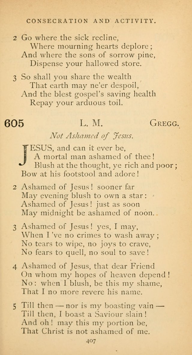 The Voice of Praise: a collection of hymns for the use of the Methodist Church page 407