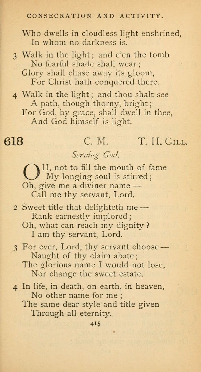 The Voice of Praise: a collection of hymns for the use of the Methodist Church page 415