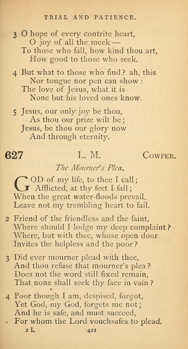 The Voice of Praise: a collection of hymns for the use of the Methodist Church page 421