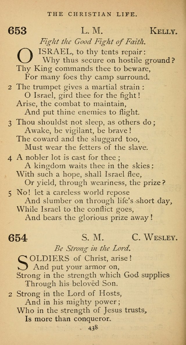 The Voice of Praise: a collection of hymns for the use of the Methodist Church page 438