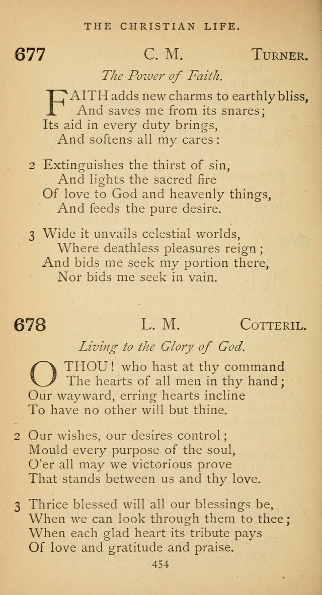 The Voice of Praise: a collection of hymns for the use of the Methodist Church page 454