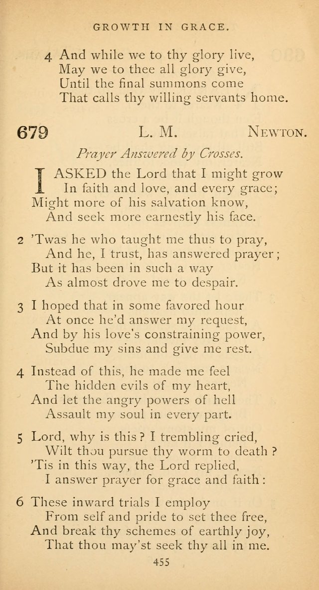 The Voice of Praise: a collection of hymns for the use of the Methodist Church page 455