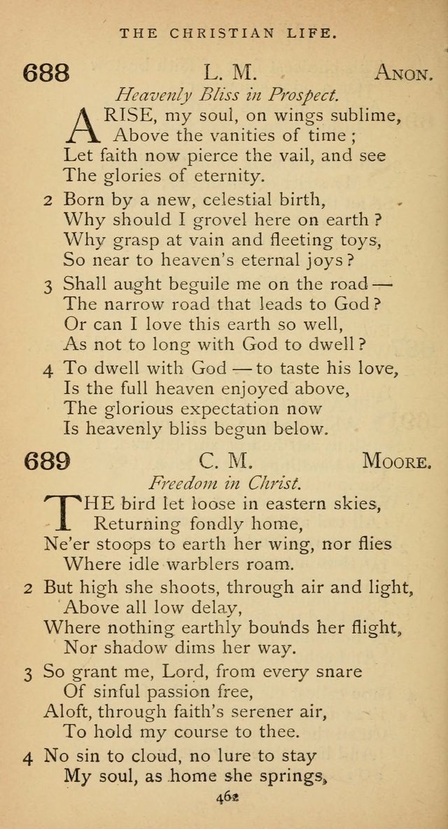 The Voice of Praise: a collection of hymns for the use of the Methodist Church page 462