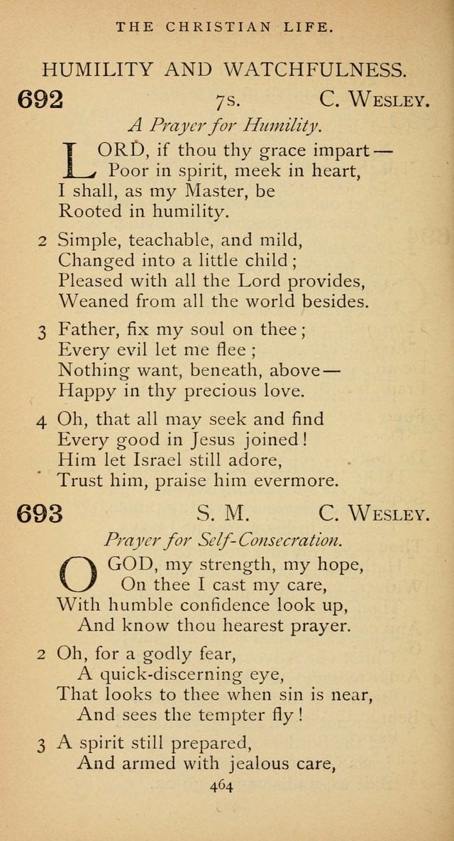 The Voice of Praise: a collection of hymns for the use of the Methodist Church page 464