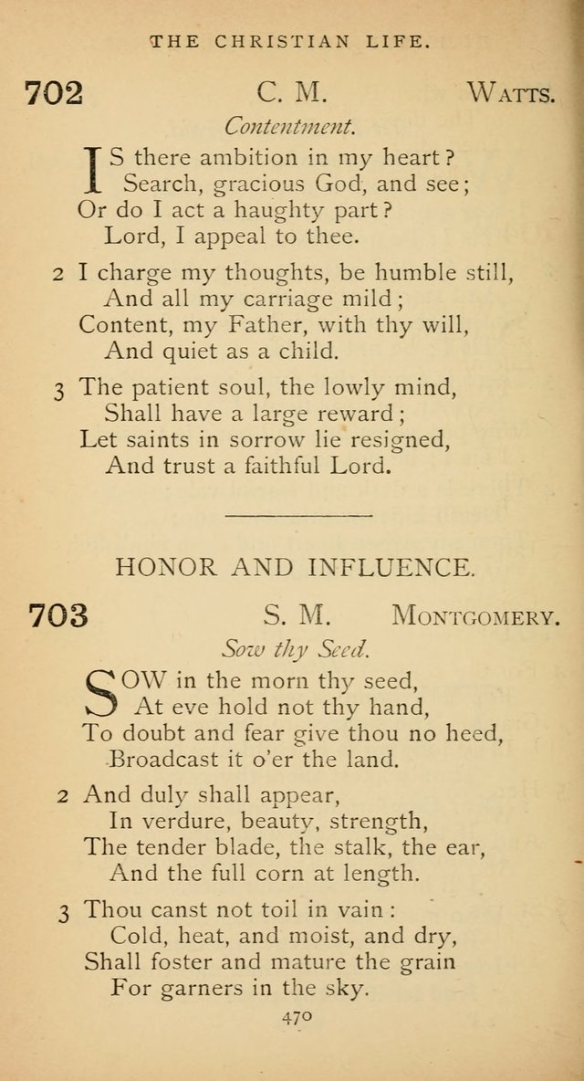 The Voice of Praise: a collection of hymns for the use of the Methodist Church page 470