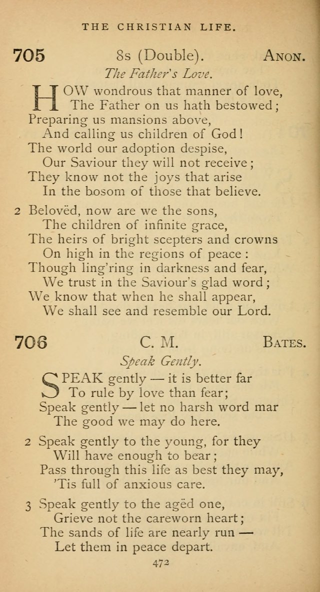 The Voice of Praise: a collection of hymns for the use of the Methodist Church page 472