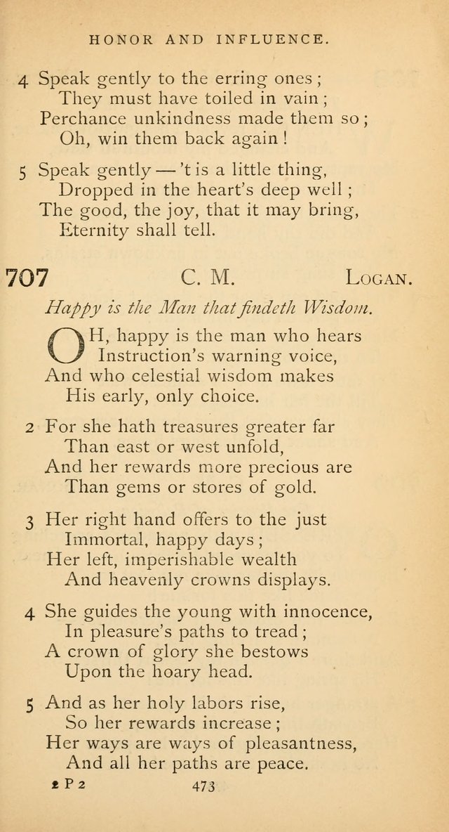 The Voice of Praise: a collection of hymns for the use of the Methodist Church page 473