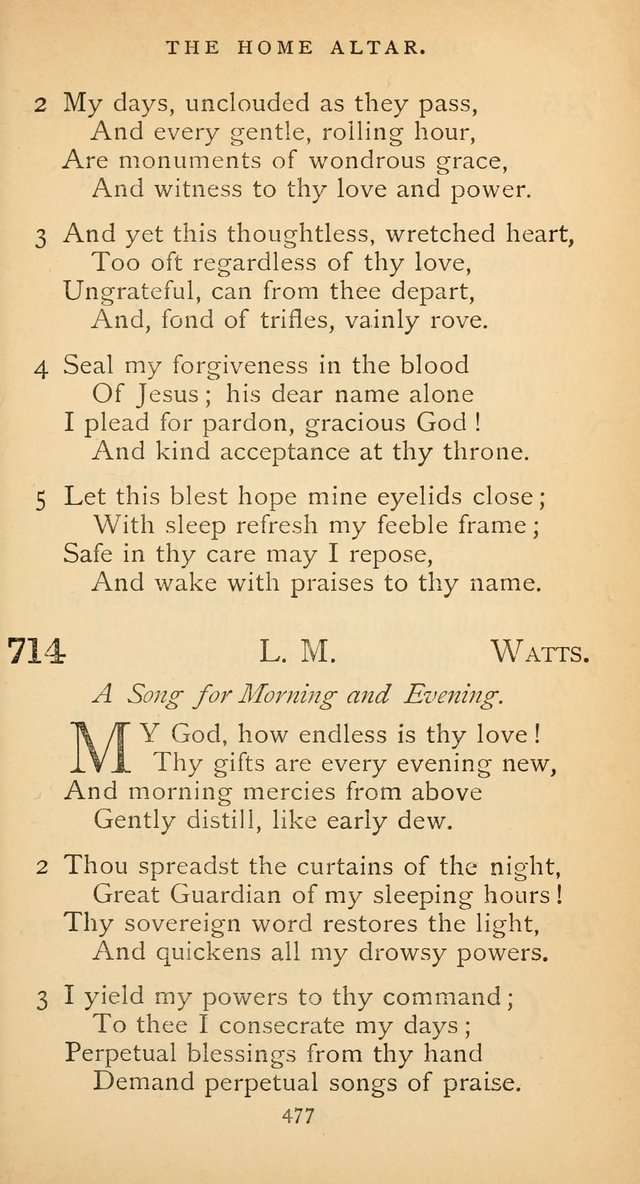 The Voice of Praise: a collection of hymns for the use of the Methodist Church page 477