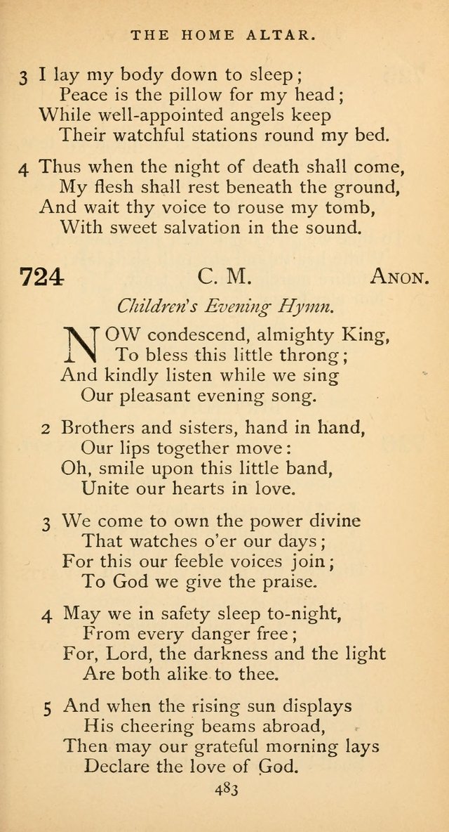 The Voice of Praise: a collection of hymns for the use of the Methodist Church page 483