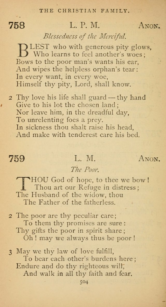 The Voice of Praise: a collection of hymns for the use of the Methodist Church page 504