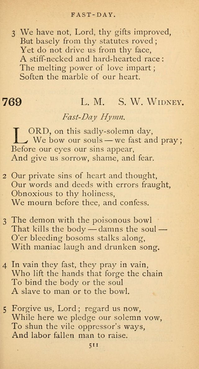 The Voice of Praise: a collection of hymns for the use of the Methodist Church page 511