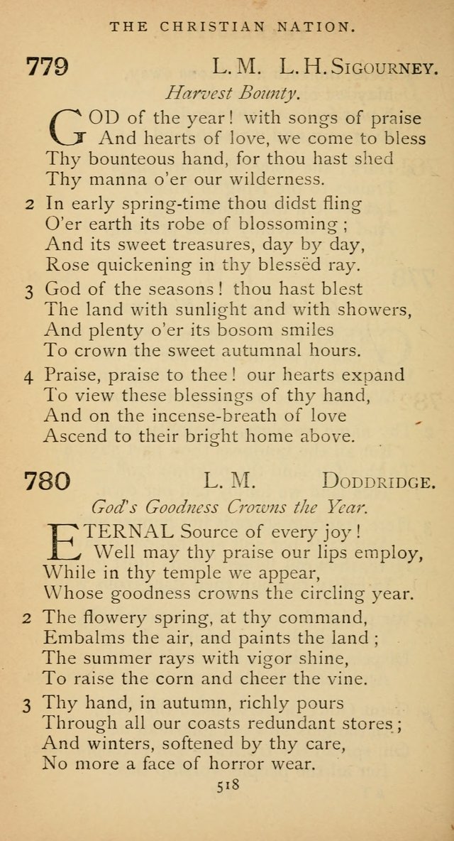 The Voice of Praise: a collection of hymns for the use of the Methodist Church page 518