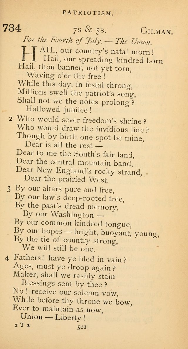 The Voice of Praise: a collection of hymns for the use of the Methodist Church page 521