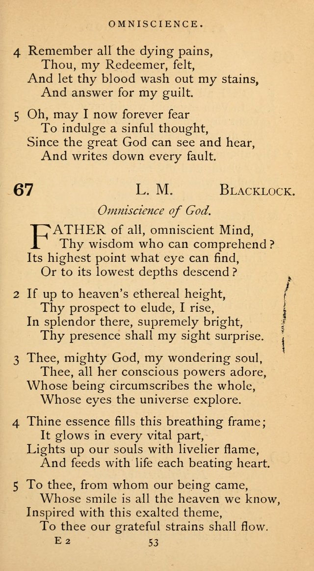 The Voice of Praise: a collection of hymns for the use of the Methodist Church page 53