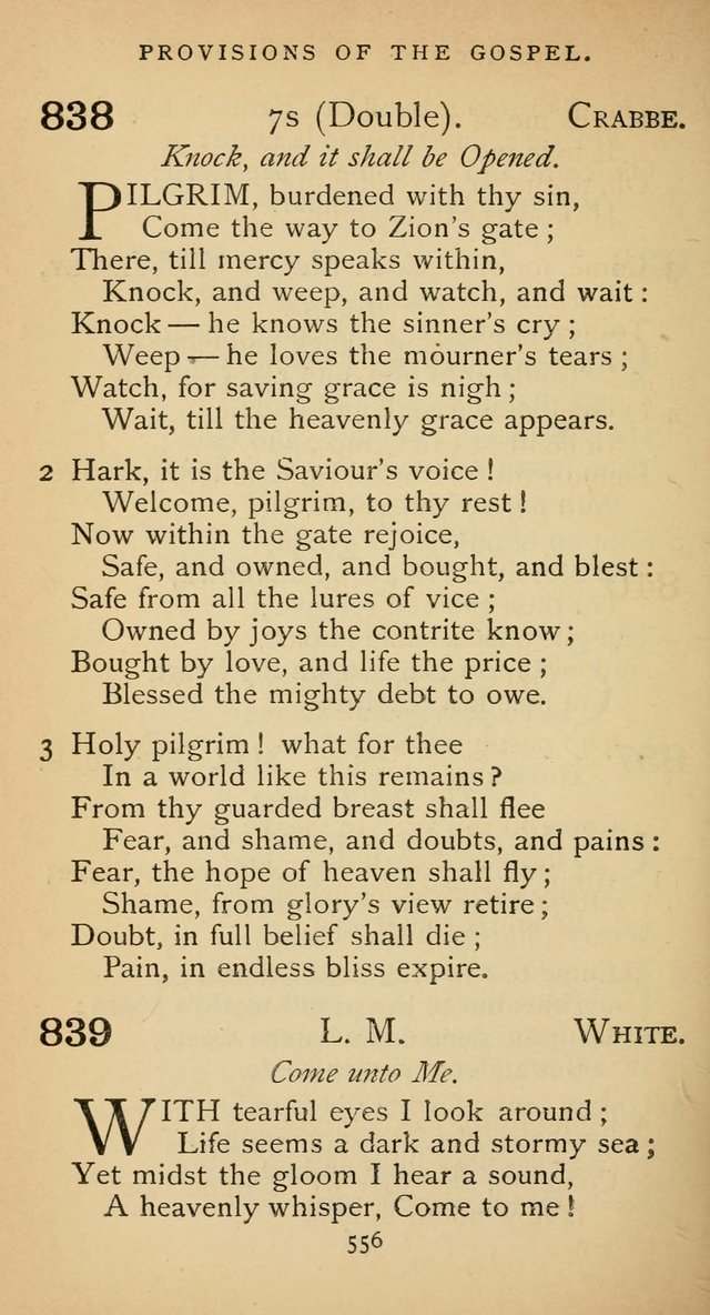 The Voice of Praise: a collection of hymns for the use of the Methodist Church page 556