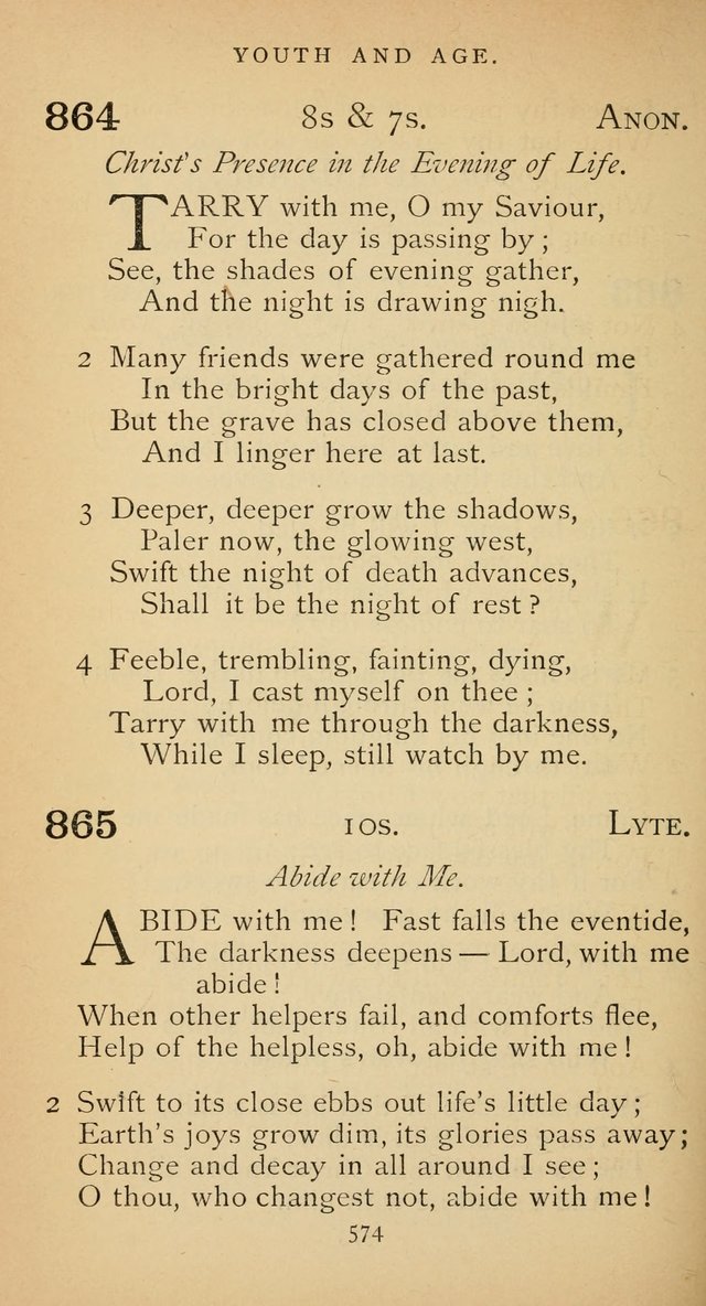 The Voice of Praise: a collection of hymns for the use of the Methodist Church page 574