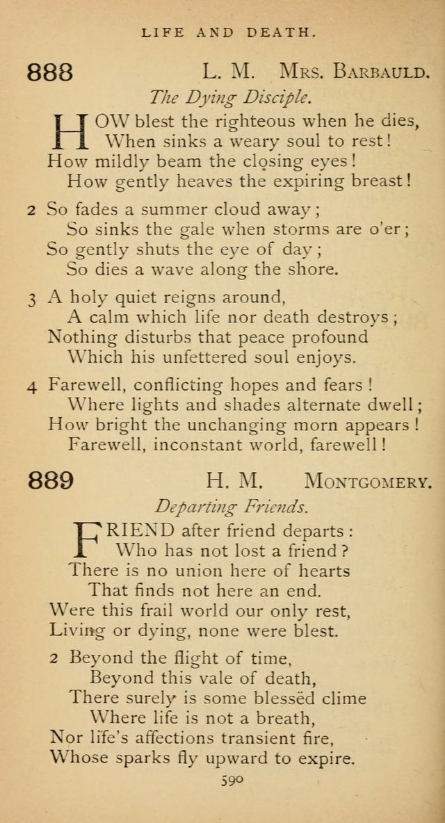 The Voice of Praise: a collection of hymns for the use of the Methodist Church page 590