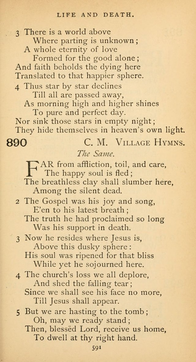 The Voice of Praise: a collection of hymns for the use of the Methodist Church page 591