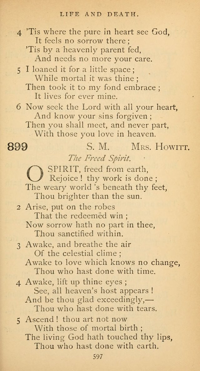 The Voice of Praise: a collection of hymns for the use of the Methodist Church page 597