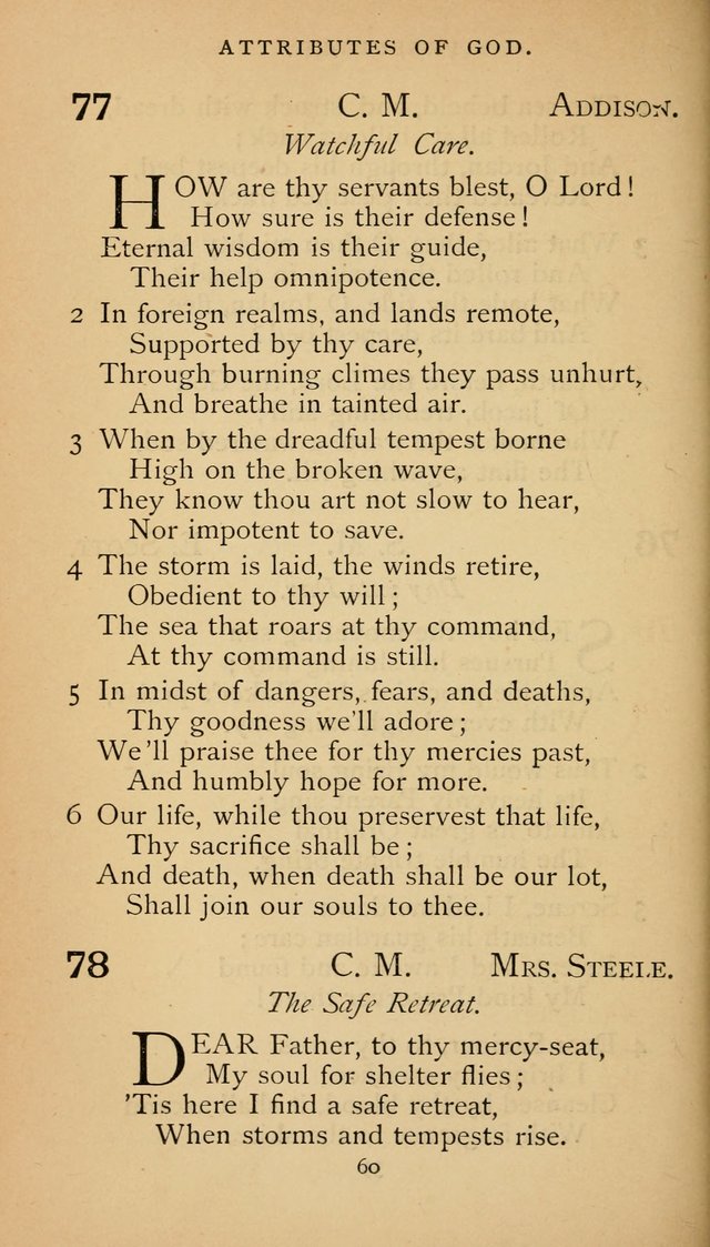 The Voice of Praise: a collection of hymns for the use of the Methodist Church page 60