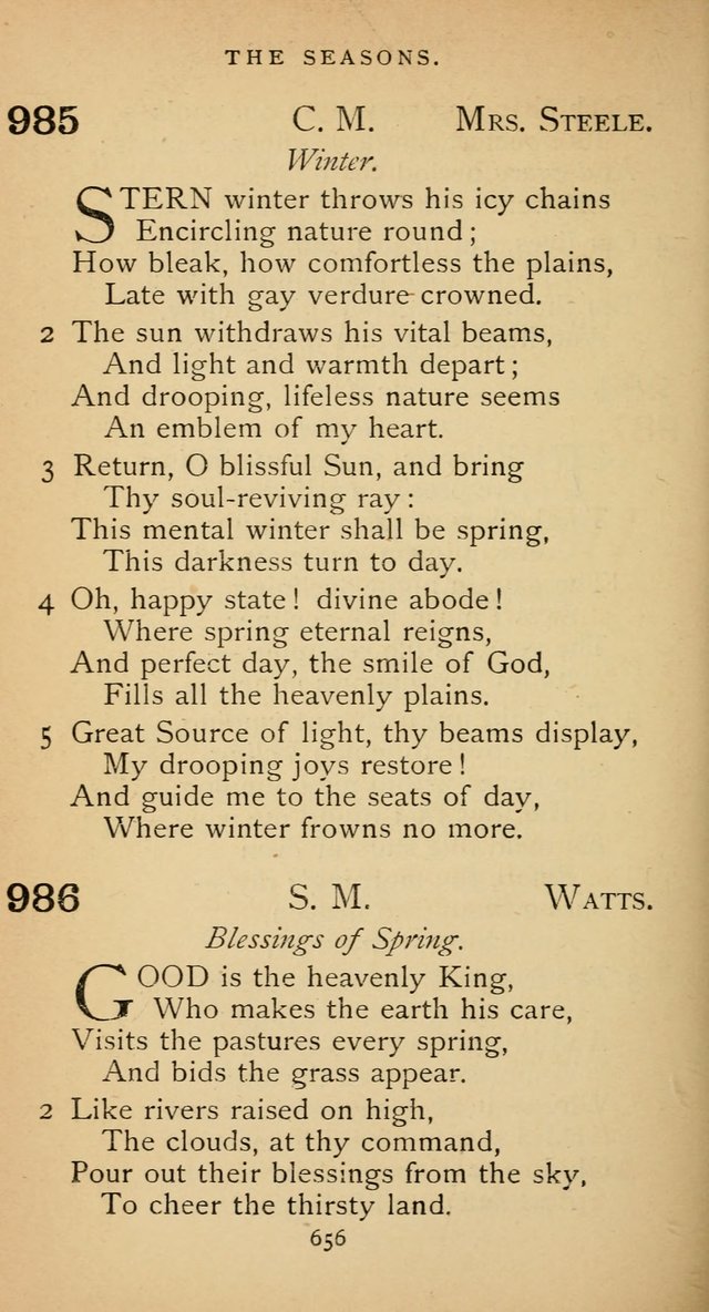 The Voice of Praise: a collection of hymns for the use of the Methodist Church page 656