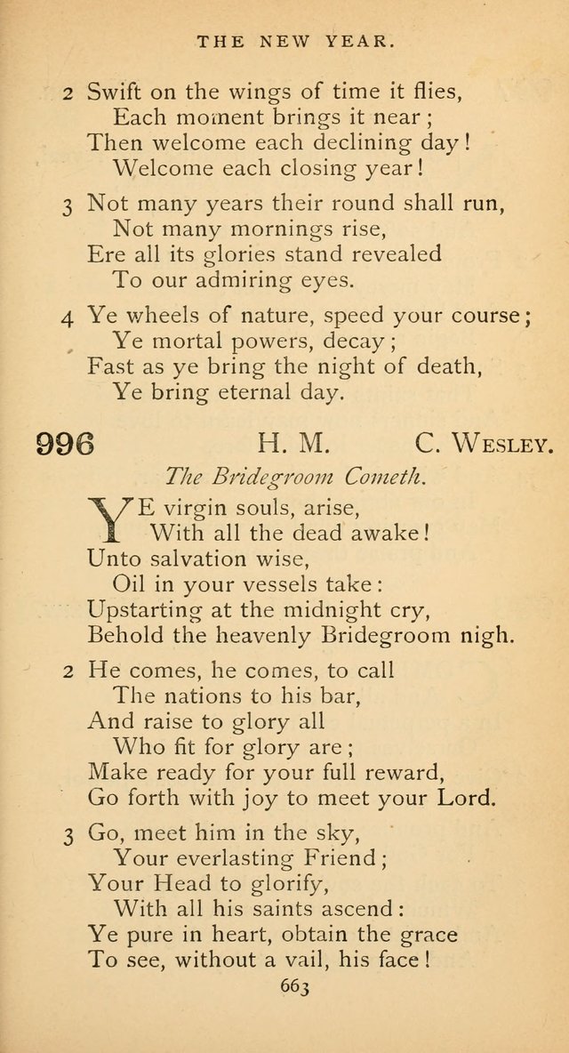 The Voice of Praise: a collection of hymns for the use of the Methodist Church page 665