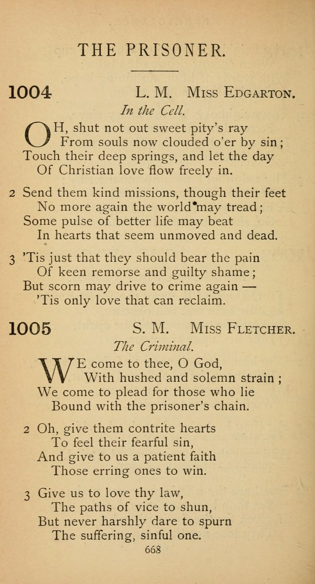 The Voice of Praise: a collection of hymns for the use of the Methodist Church page 670