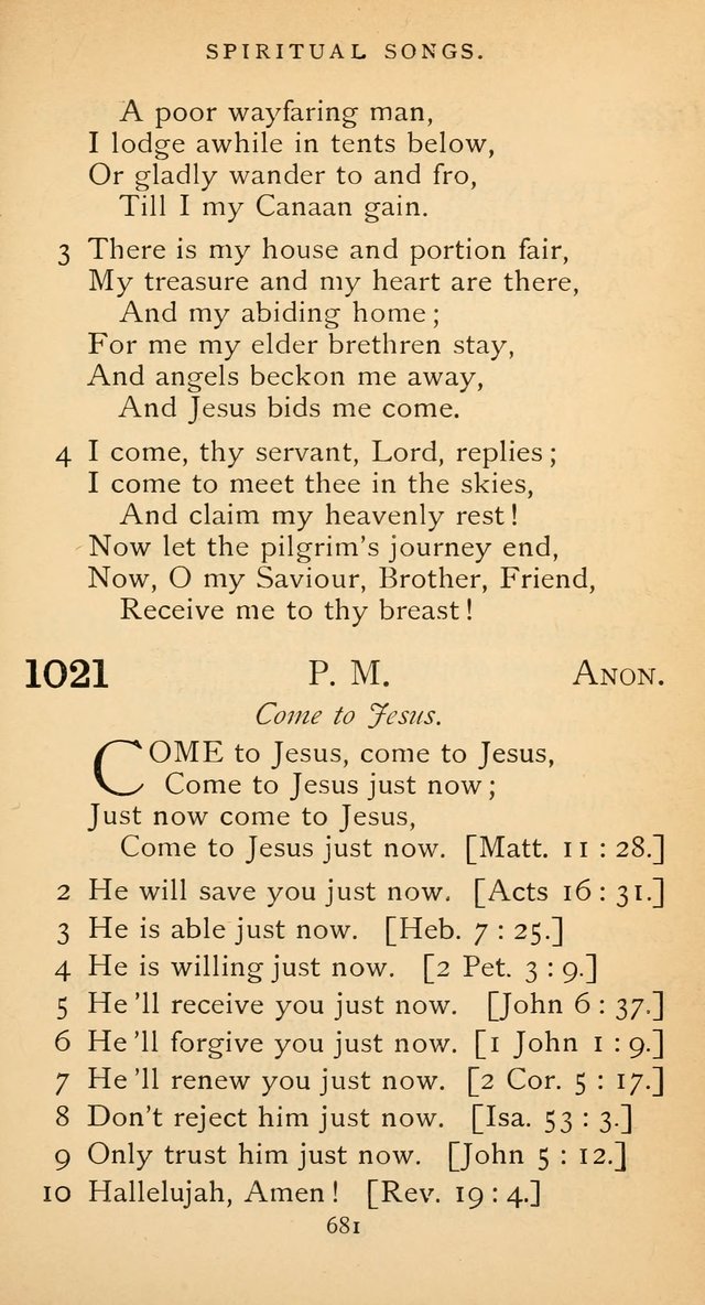 The Voice of Praise: a collection of hymns for the use of the Methodist Church page 683