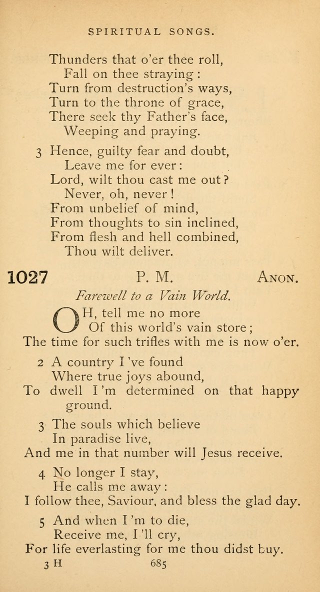 The Voice of Praise: a collection of hymns for the use of the Methodist Church page 687