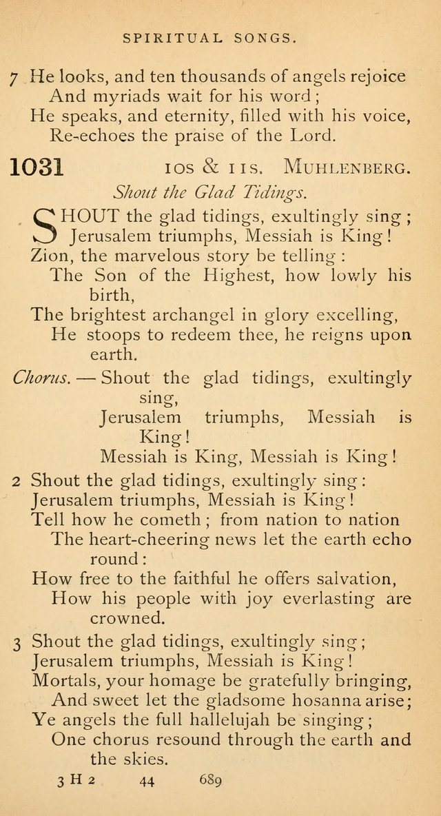 The Voice of Praise: a collection of hymns for the use of the Methodist Church page 691