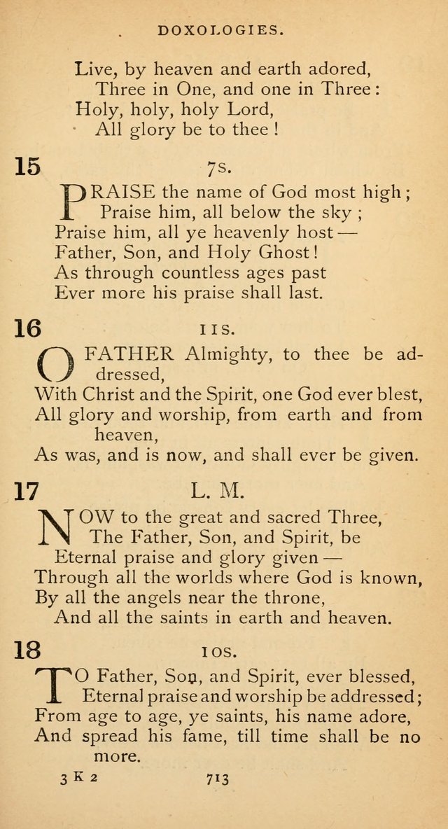 The Voice of Praise: a collection of hymns for the use of the Methodist Church page 715