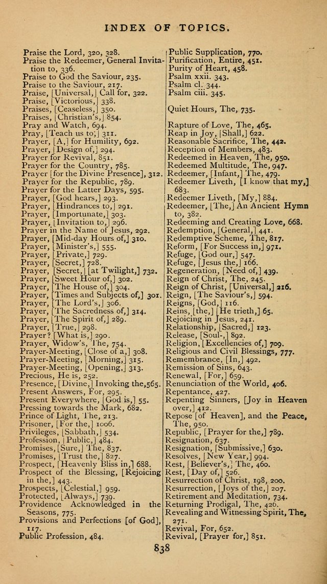 The Voice of Praise: a collection of hymns for the use of the Methodist Church page 750