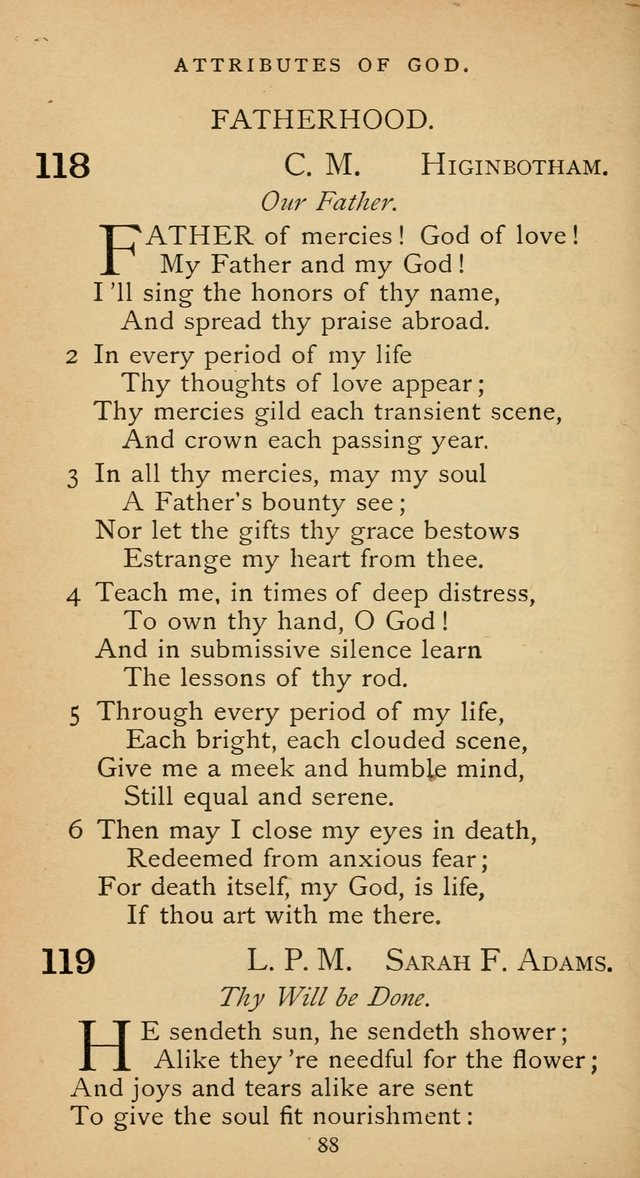 The Voice of Praise: a collection of hymns for the use of the Methodist Church page 88