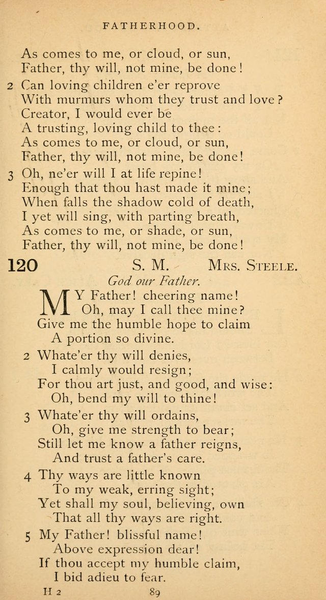 The Voice of Praise: a collection of hymns for the use of the Methodist Church page 89