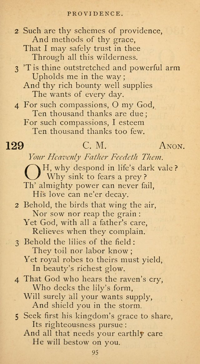 The Voice of Praise: a collection of hymns for the use of the Methodist Church page 95