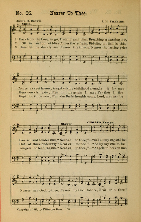 Voice of Praise: a collection of New Songs for Gospel Meetings and Sunday Schools page 68