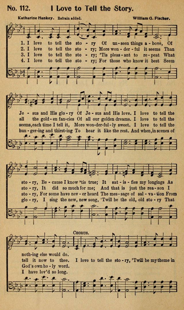 Voices of Praise: prepared with especial reference to the needs of the Sunday school page 115