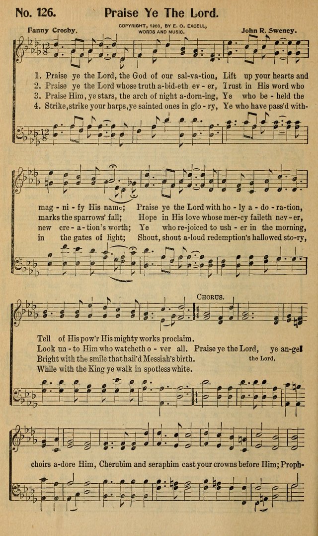 Voices of Praise: prepared with especial reference to the needs of the Sunday school page 129