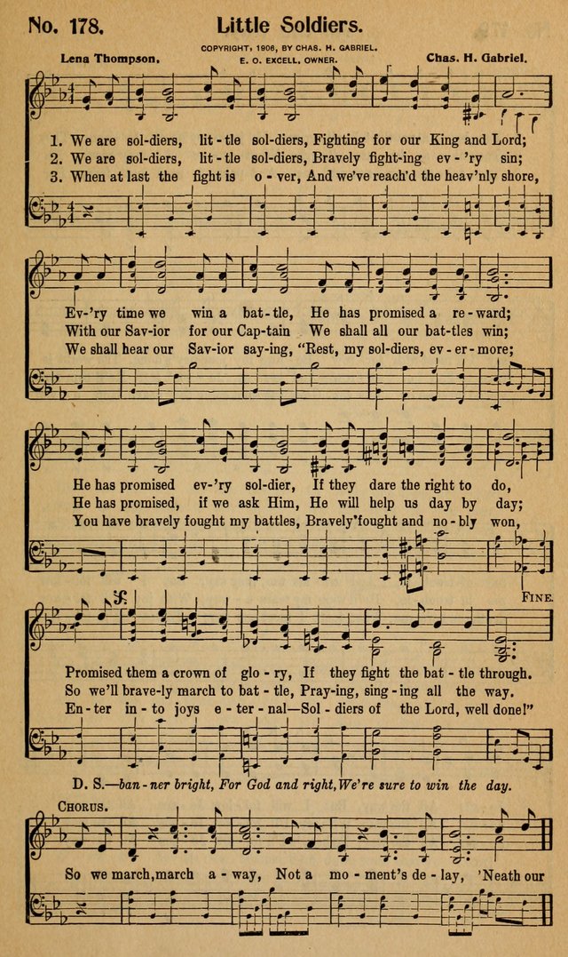 Voices of Praise: prepared with especial reference to the needs of the Sunday school page 182