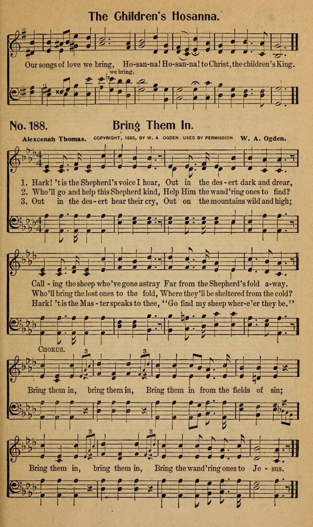 Voices of Praise: prepared with especial reference to the needs of the Sunday school page 192