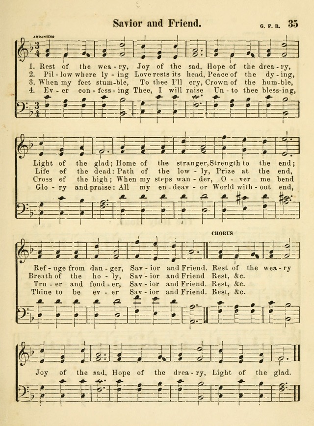 The Welcome: a book of hymns, songs and lessons for the children of the New Church (3rd ed.) page 35