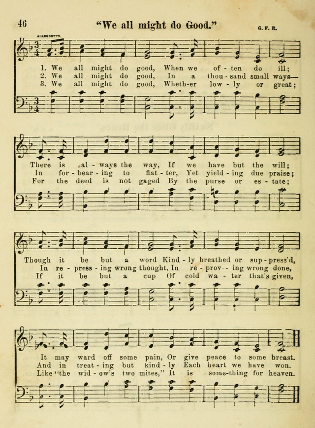 The Welcome: a book of hymns, songs and lessons for the children of the New Church (3rd ed.) page 46