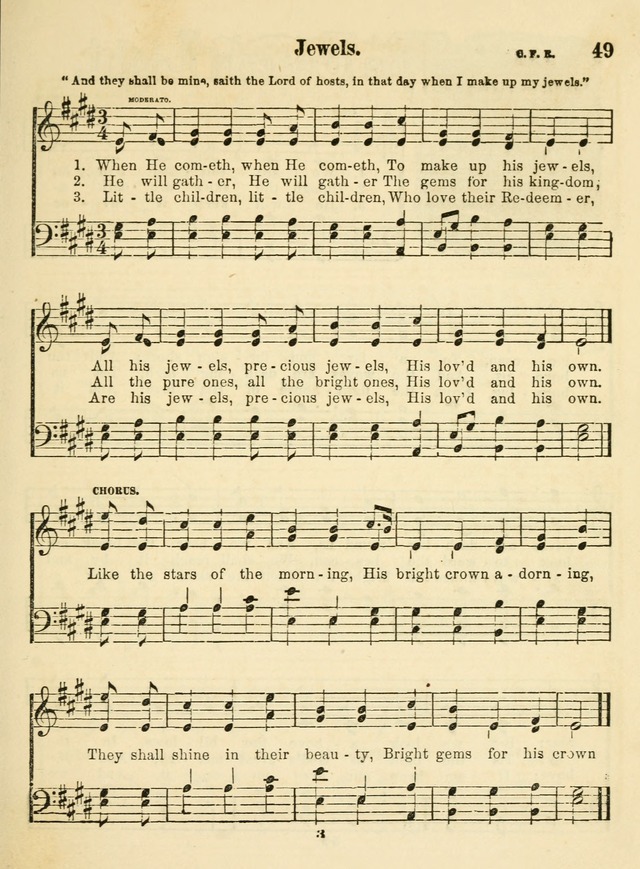 The Welcome: a book of hymns, songs and lessons for the children of the New Church (3rd ed.) page 49