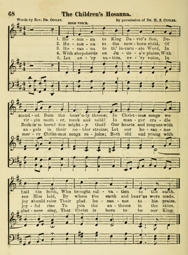 The Welcome: a book of hymns, songs and lessons for the children of the New Church (3rd ed.) page 68