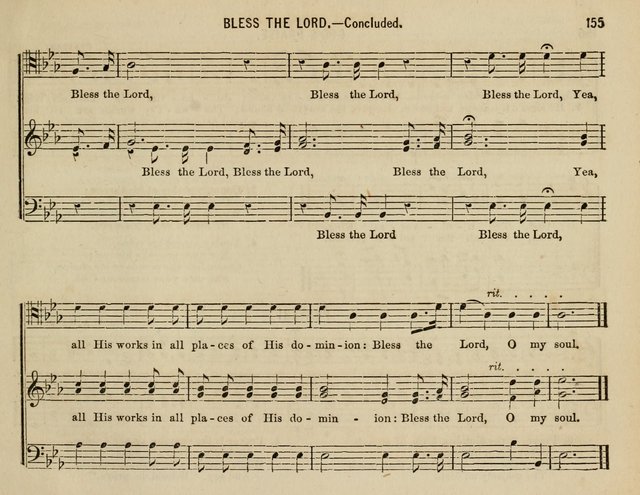 The Welcome: a collection of songs, hymns, chants, anthems and choruses,for the Sabbath school and home sircle page 155