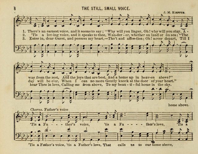 The Welcome: a collection of songs, hymns, chants, anthems and choruses,for the Sabbath school and home sircle page 6