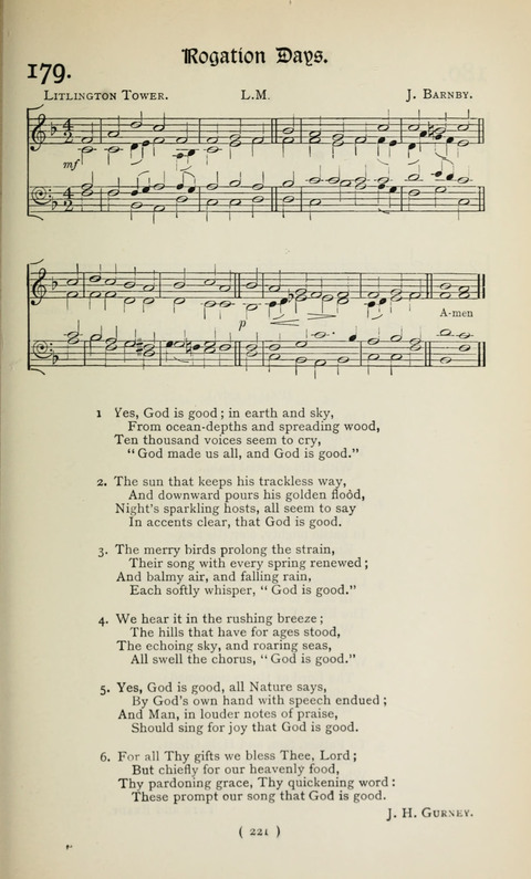 The Westminster Abbey Hymn-Book: compiled under the authority of the dean of Westminster page 221