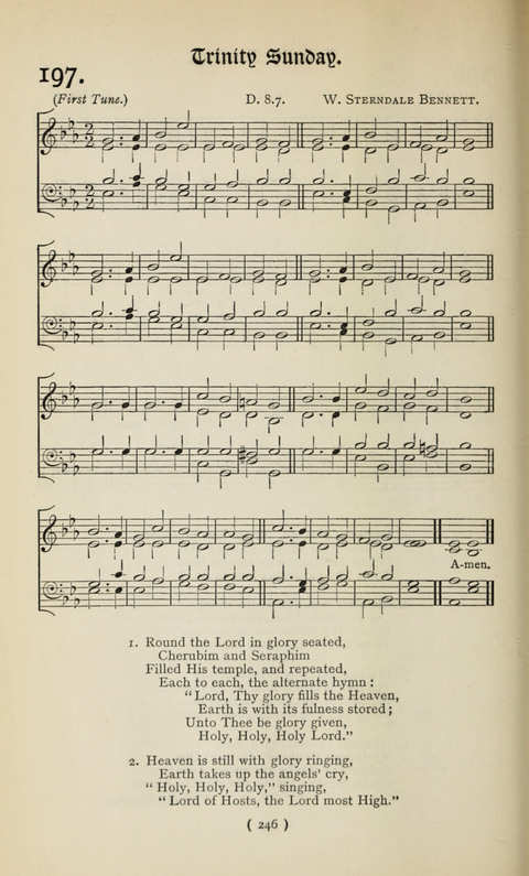 The Westminster Abbey Hymn-Book: compiled under the authority of the dean of Westminster page 246