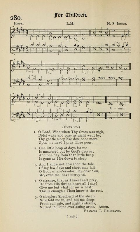 The Westminster Abbey Hymn-Book: compiled under the authority of the dean of Westminster page 348